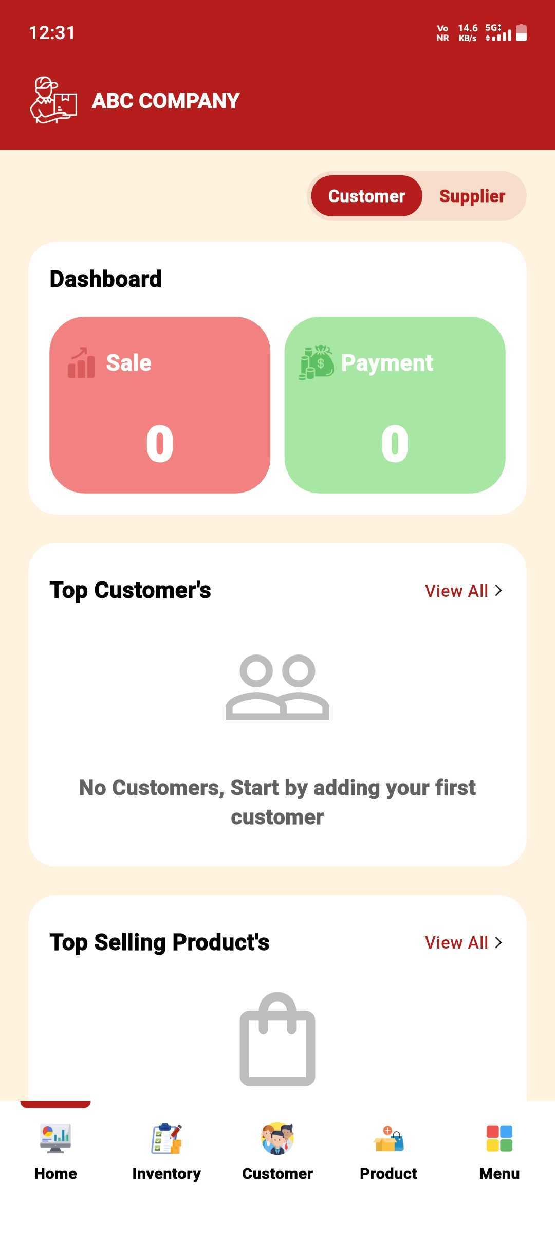 Company Registration — step 6: You're In!